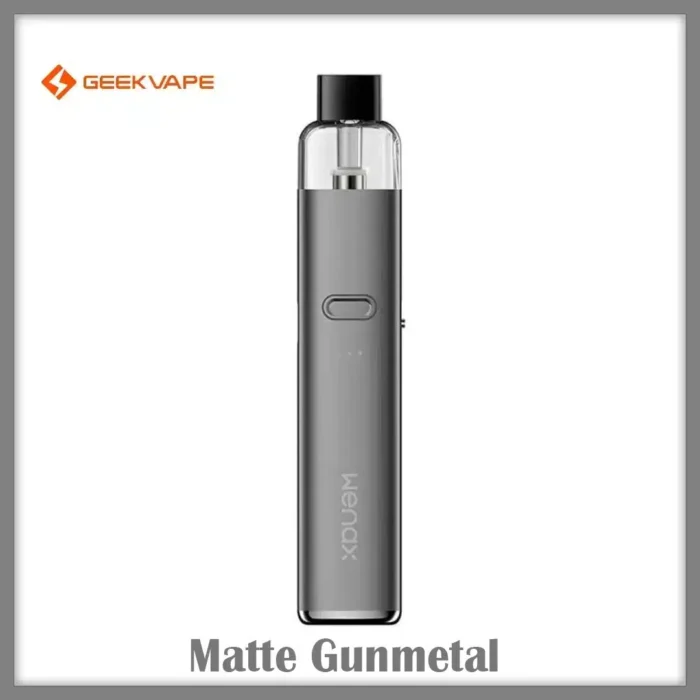 Geekvape Wenax K2 Pod Kit MATTE GUNMETAL