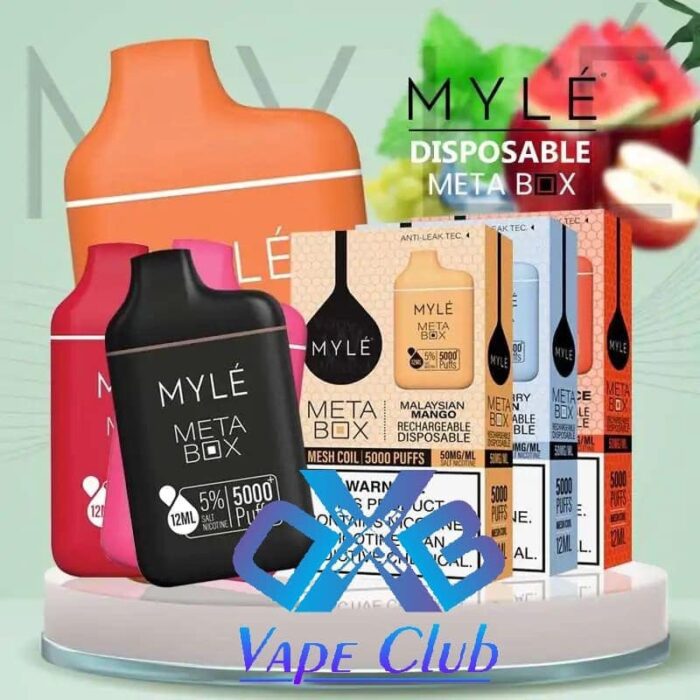 Myle Meta Box 5000 Puffs In Dubai UAE