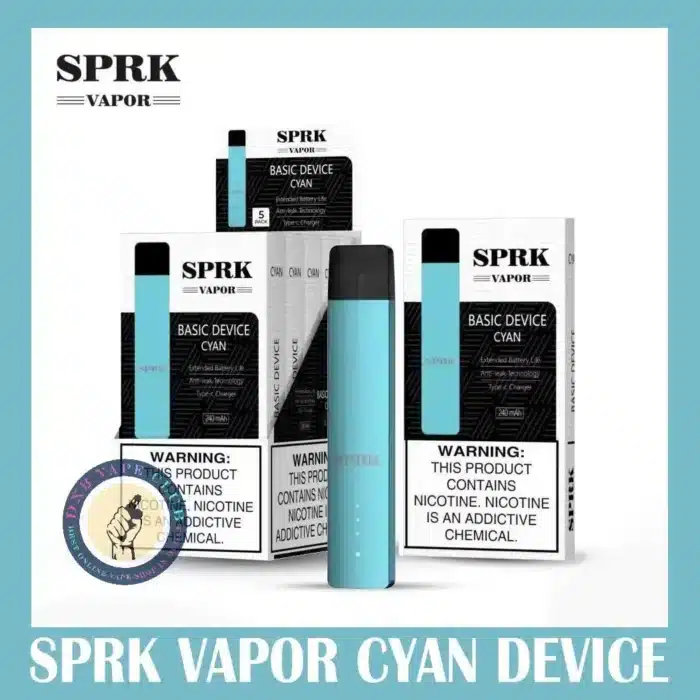 SPRK VAPOR CYAN DEVICE