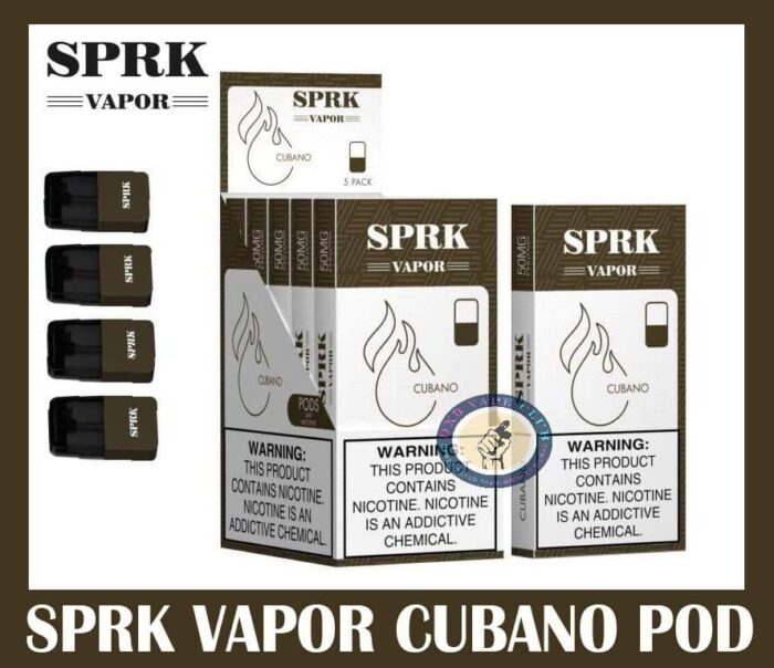 SPRK Vapor V4 Pods Cubano