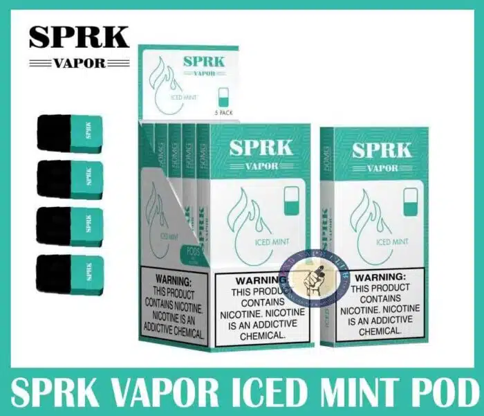 SPRK Vapor V4 Pods Iced Mint