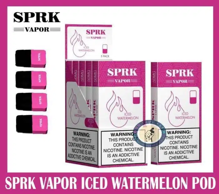 SPRK Vapor V4 Pods Iced Watermelon