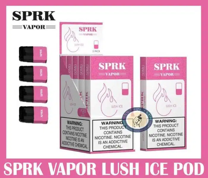 SPRK Vapor V4 Pods Lush Ice