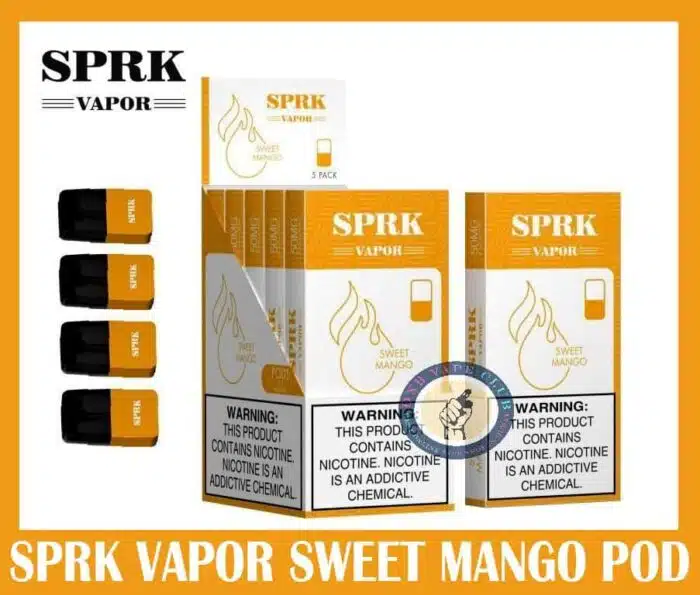 SPRK Vapor V4 Pods Sweet Mango