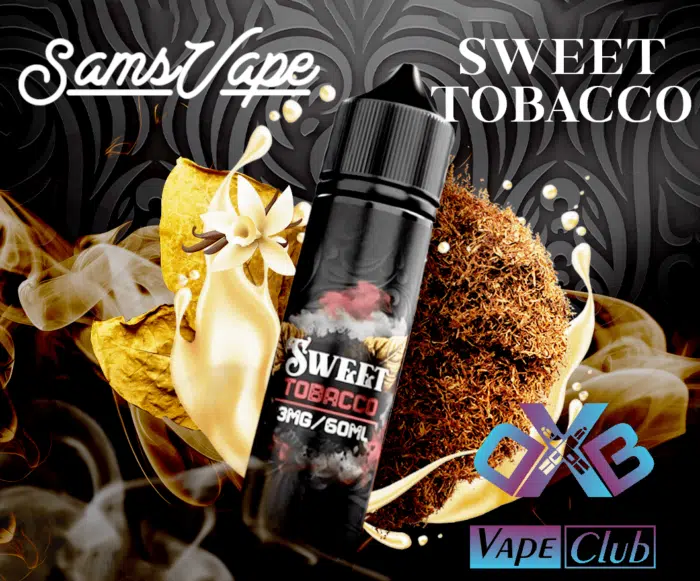 Sams Vape 60ml 12mg Sweet Tobacco In Dubai UAE