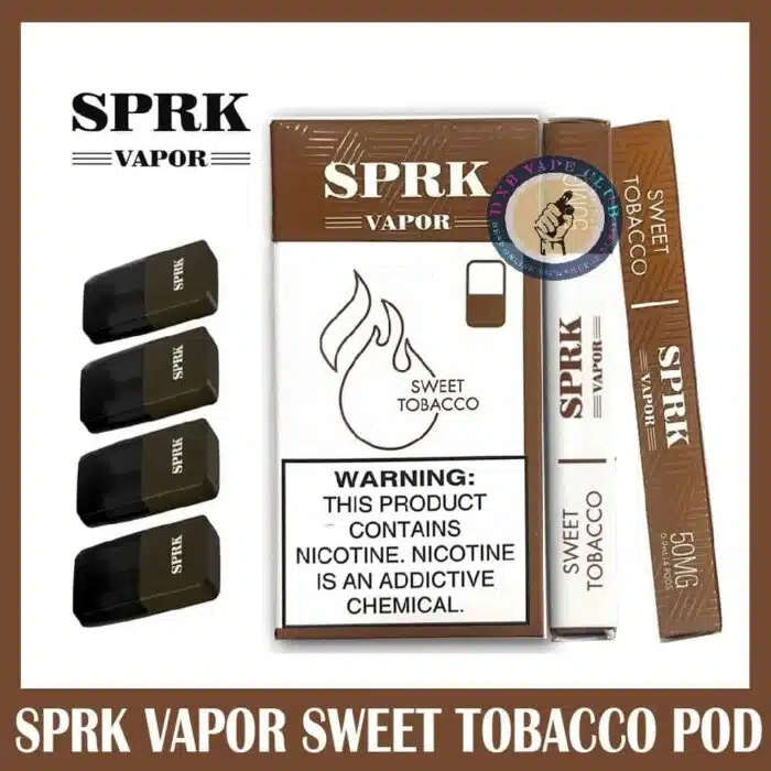 SWEET Tobacco SPRK VAPOR POD