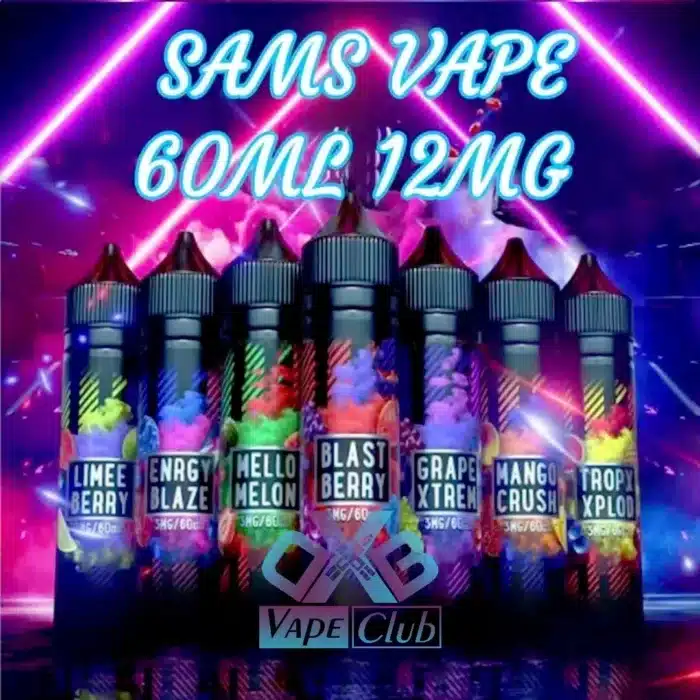 Sams Vape 60ml 12mg Dubai UAE