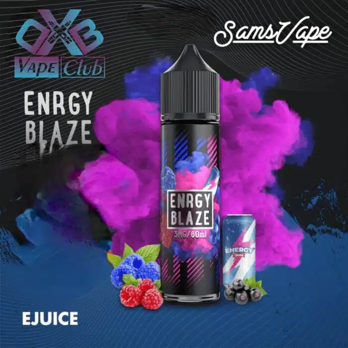 Sams Vape 60ml 12mg Enrgy Blaze In Dubai UAE