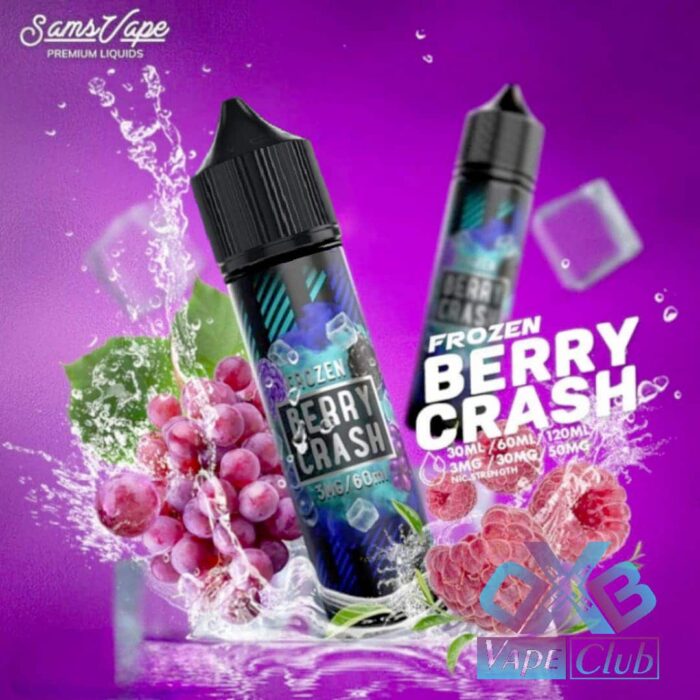 Sams Vape 60ml 12mg Frozen Berry Crash In Dubai UAE