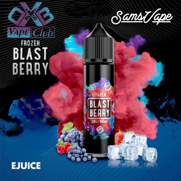 Sams Vape 60ml 12mg Frozen Blast Berry In Dubai UAE