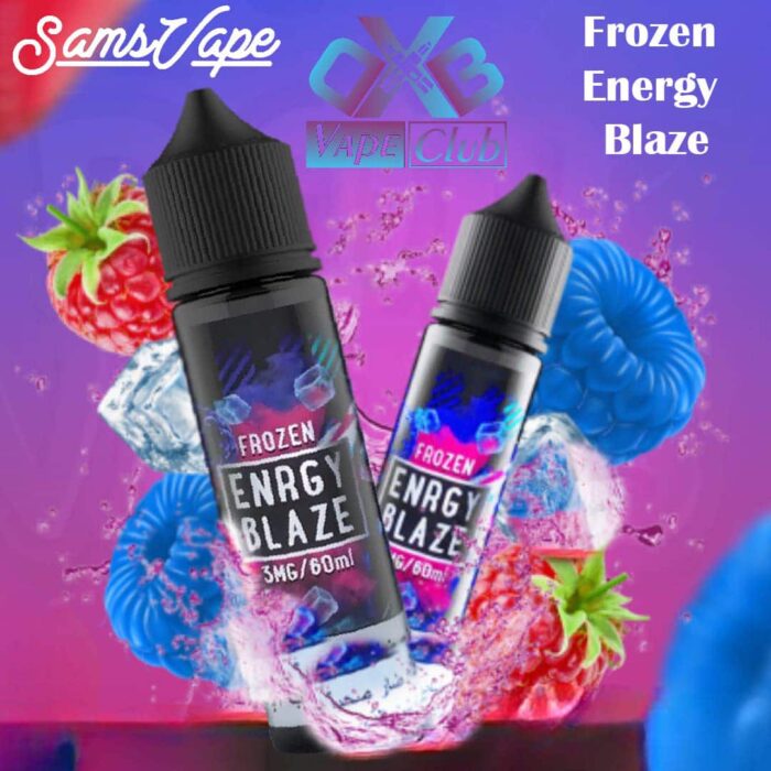 Sams Vape 60ml 12mg Frozen Energy Blaze In Dubai UAE