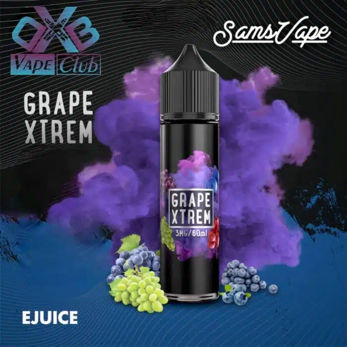 Sams Vape 60ml 12mg Grape Xtrem In Dubai UAE