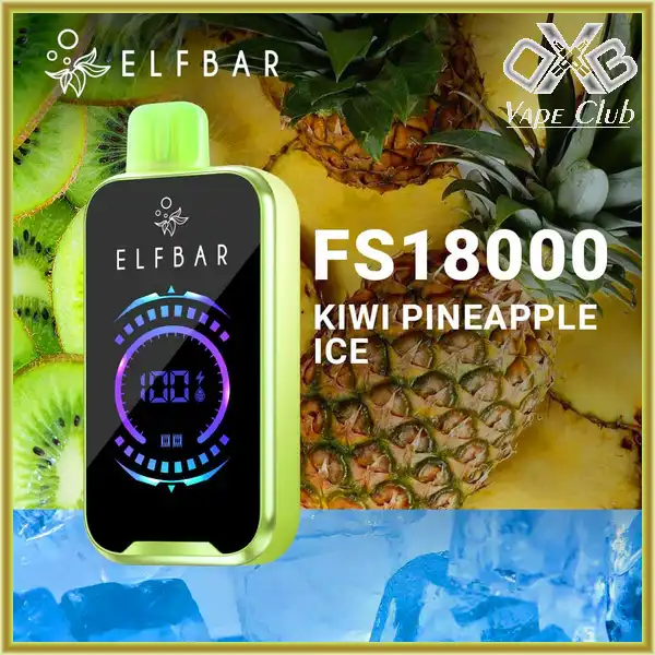 Elf-Bar-FS18000-Puffs-Disposable-Vape-Kiwi-Pineapple-Ice