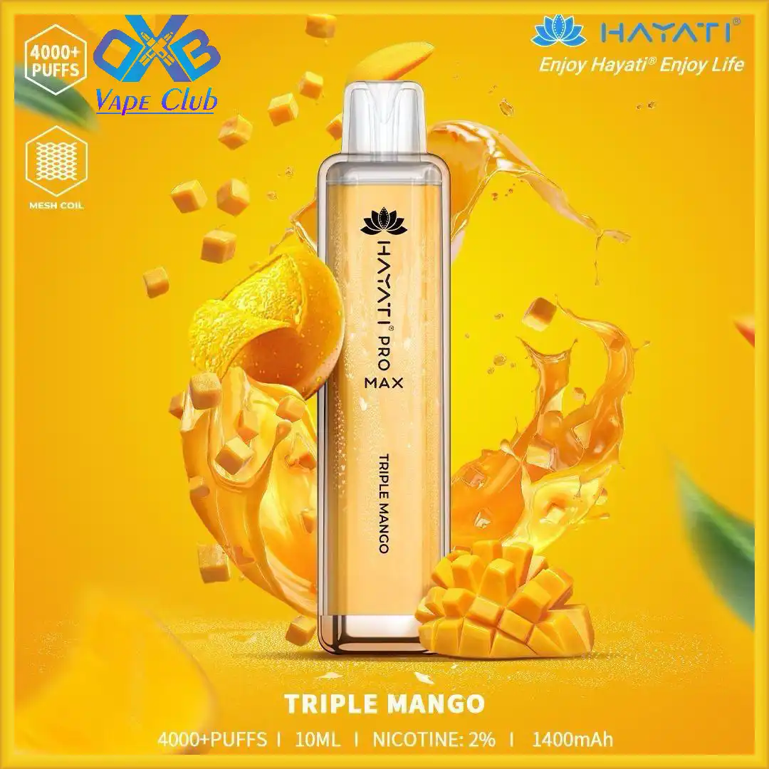 Hayati-Pro-Max-Triple-Mango-4000-Puffs-Disposable-Vape-in-Dubai-UAE