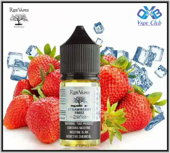 Strawberry Freez Salt Nic By Ripe Vapes 30 ML