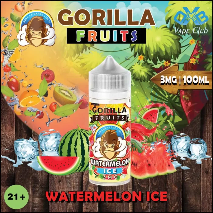 Gorilla-Premium-E-Liquid-Watermelon-Ice