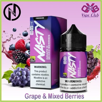 Nasty Modmate Grape and Mixed Berries E-Juice 60ml