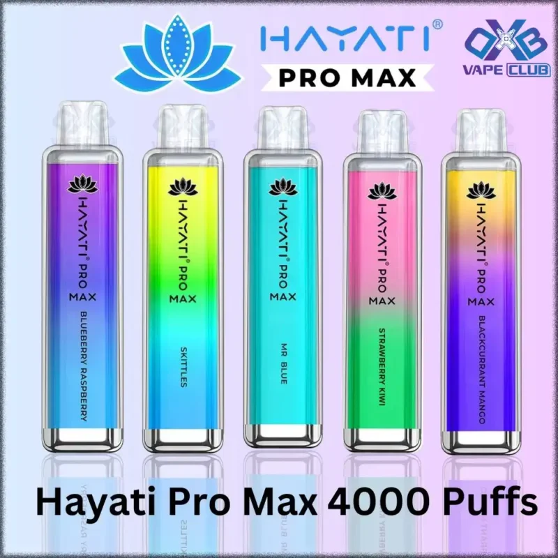 Hayati Pro Max 4000 Puffs Disposable