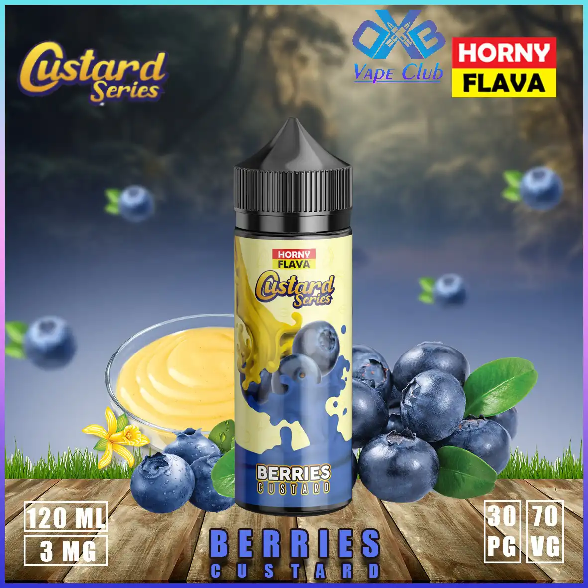 Horny-Flava-120ml-E-Liquid-Berries-Custard