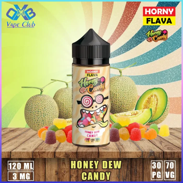 Horny-Flava-120ml-E-Liquid-Honey-Dew-Candy