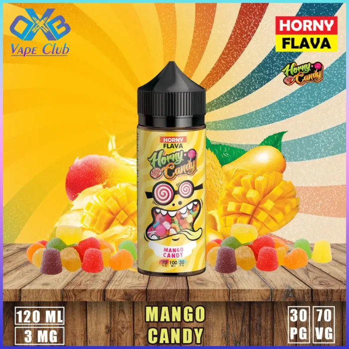 Horny-Flava-120ml-E-Liquid-Mango-Candy