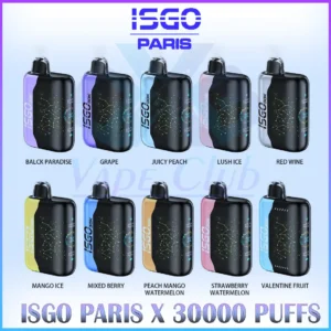 ISGO Paris X Disposable Vape 30000 Puffs