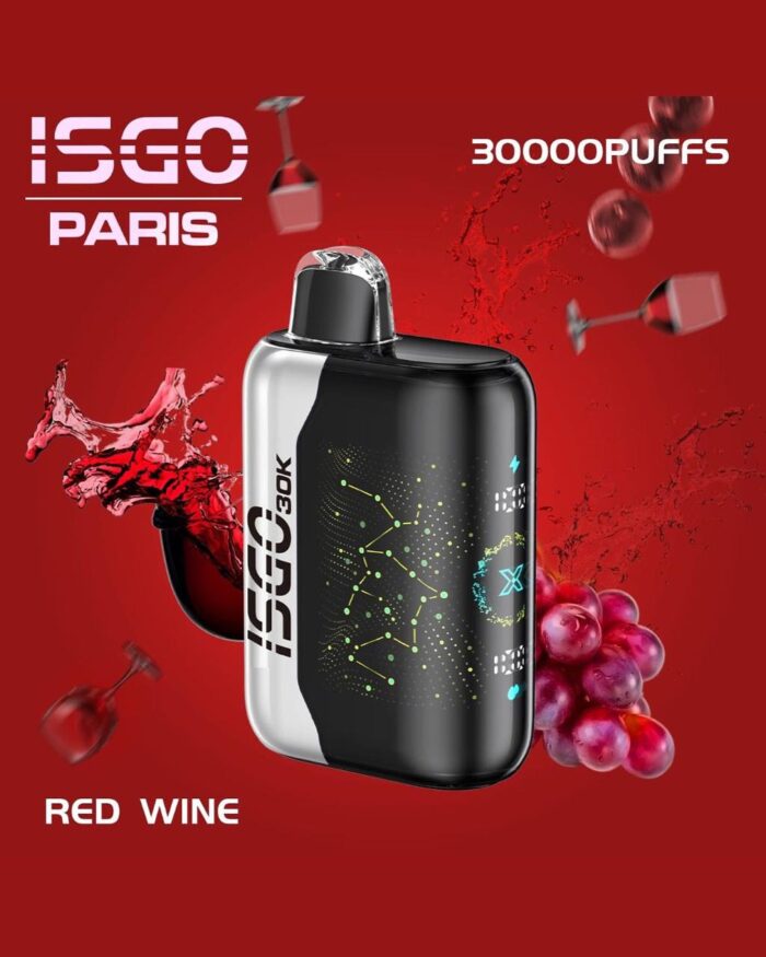 ISGO-Paris-X-30000-Puffs-Red-Wine