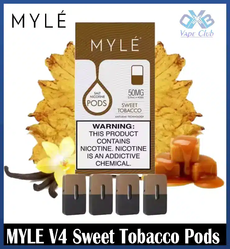 Myle-v4-Pod-Sweet-Tobacco