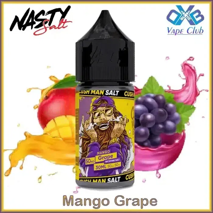 Cush Man Mango Grape Nasty Salt Nic 30ml