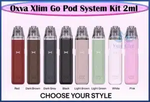 Oxva Xlim Go Pod Kit 2ml In Dubai Best Vape Store UAE Online | Dxb Vape Club Online Oxva Xlim Go Pod Vape Kit 2ml - AED 90