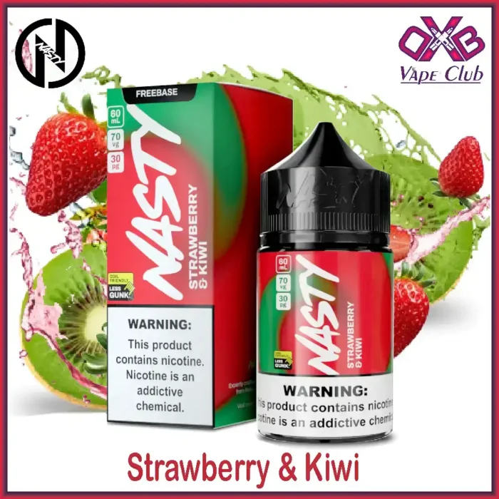 Strawberry Kiwi Nasty Modmate 60ml 3mg