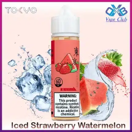 Tokyo Iced Strawberry Watermelon E-Liquid 60ml