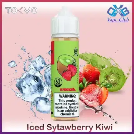 Tokyo Iced Strawberry Kiwi E-Liquid 60ml