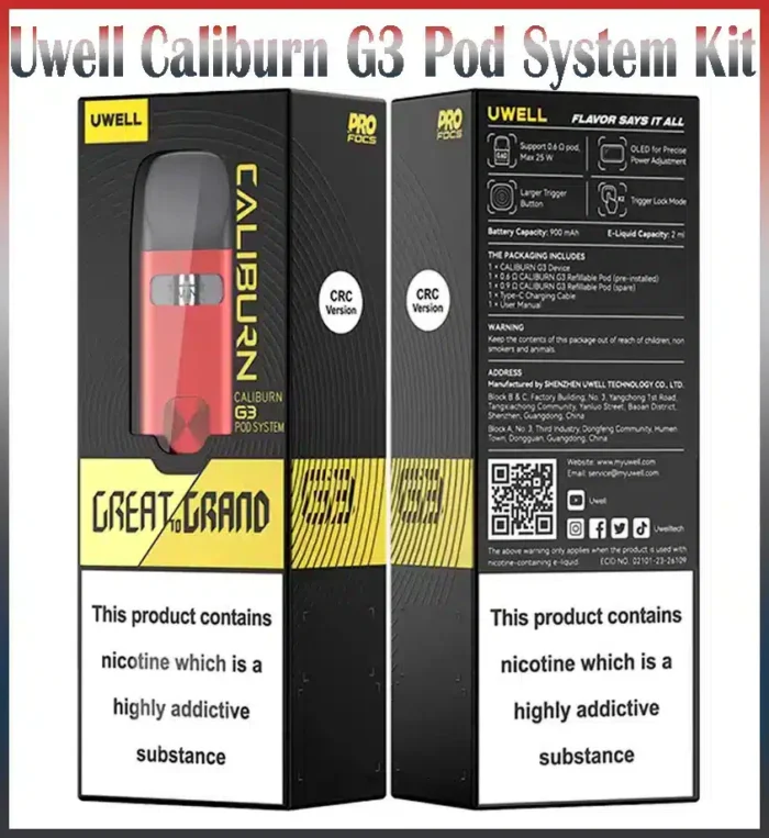 Uwell-Caliburn-G3-Pod-System-Kit-In-Dubai