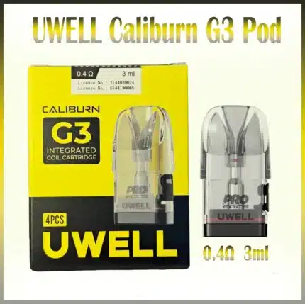 Uwell Caliburn G3 Side Refill Pod 3ml