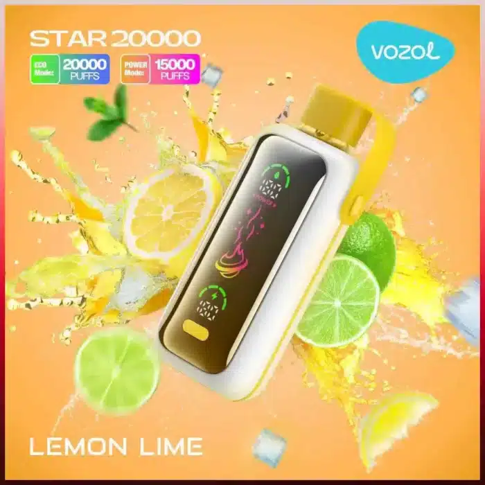 VOZOL Star 20000 Puffs Price in Dubai LEMON LIME