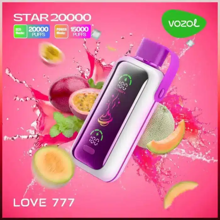 VOZOL Star 20000 Puffs Price in Dubai LOVE 777