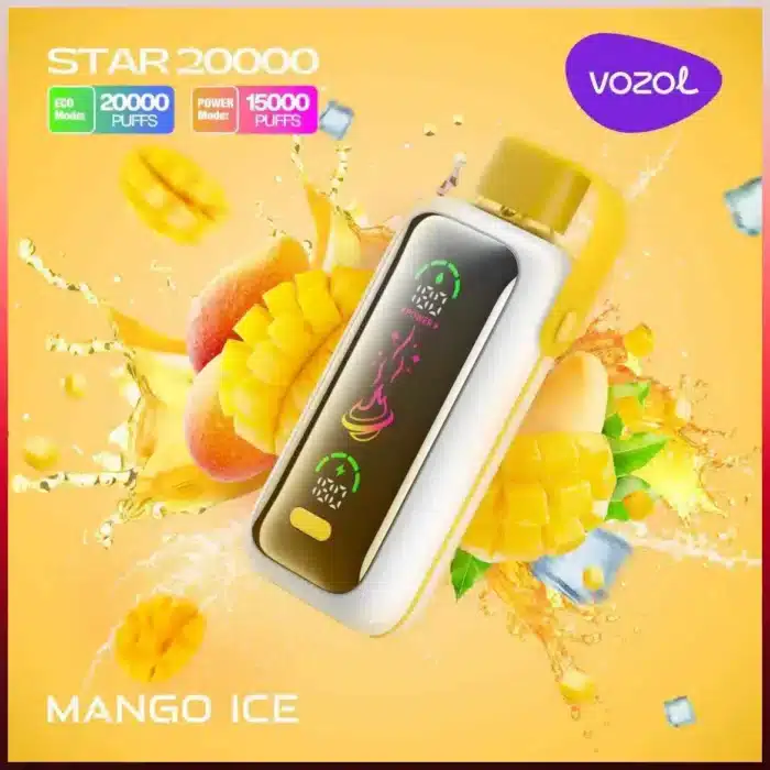 VOZOL Star 20000 Puffs Price in Dubai MANGO ICE