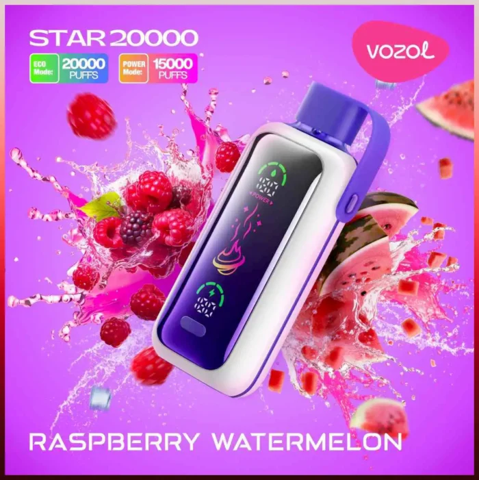 VOZOL Star 20000 Puffs Price in Dubai RASPBERRY WATERMELON