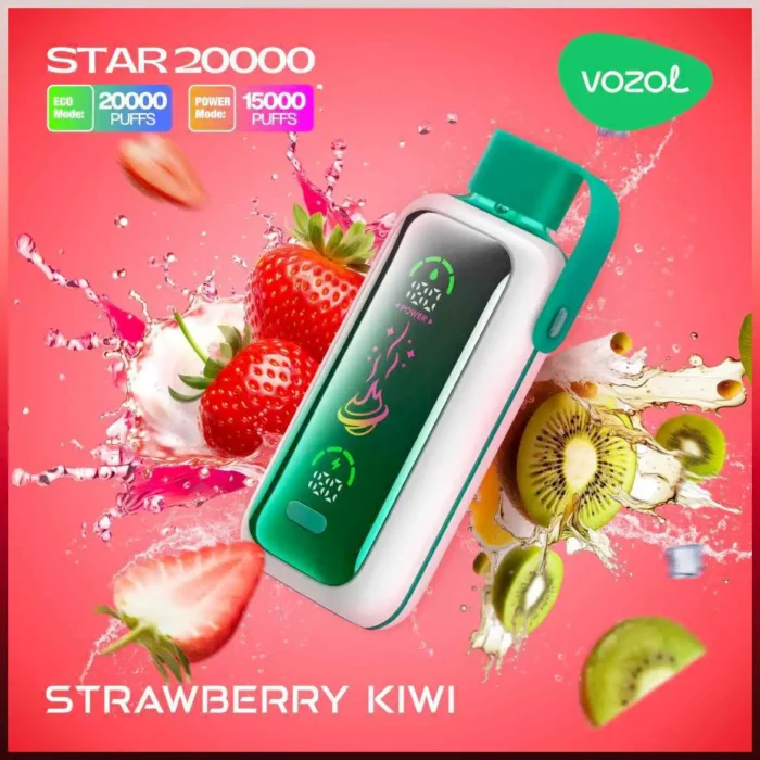 VOZOL Star 20000 Puffs Price in Dubai STRAWBERRY KIWI