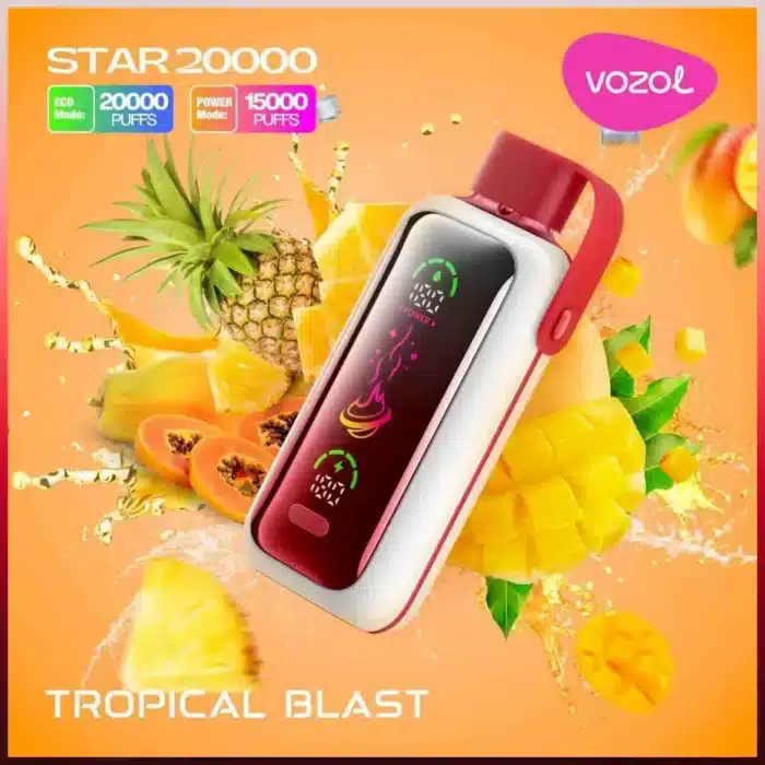 VOZOL Star 20000 Puffs Price in Dubai TROPICAL BLAST