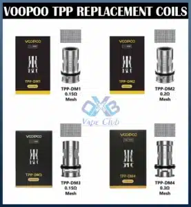 Voopoo TPP replacement coils In Dubai Best Vape Store UAE Online | Dxb Vape Club Online Voopoo TPP Replacement Coils - AED 45