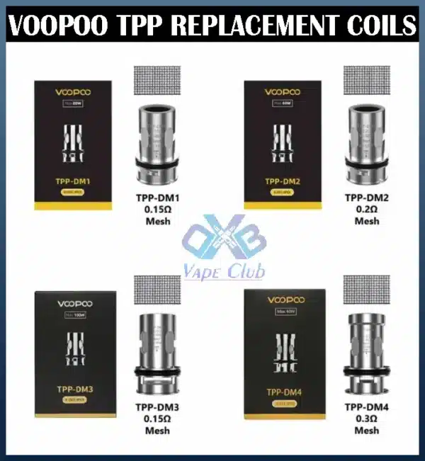 Voopoo TPP Replacement Coils