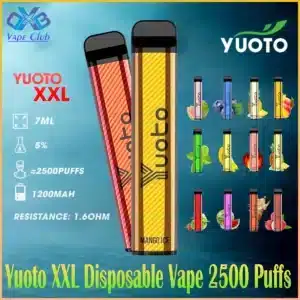 Yuoto XXL Disposable Vape 2500 Puffs