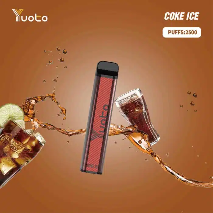 yuoto xxl disposable vape 2500puffs coke ice 01 Best Vape Store UAE Online | Dxb Vape Club Online Yuoto XXL Disposable Vape 2500 Puffs - AED 25