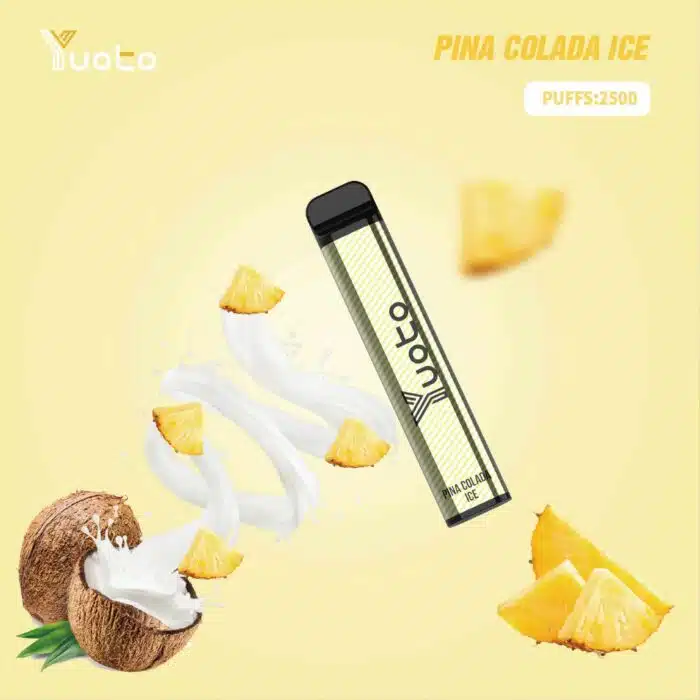 yuoto xxl disposable vape 2500puffs pina colada ice 01 Best Vape Store UAE Online | Dxb Vape Club Online Yuoto XXL Disposable Vape 2500 Puffs - AED 25