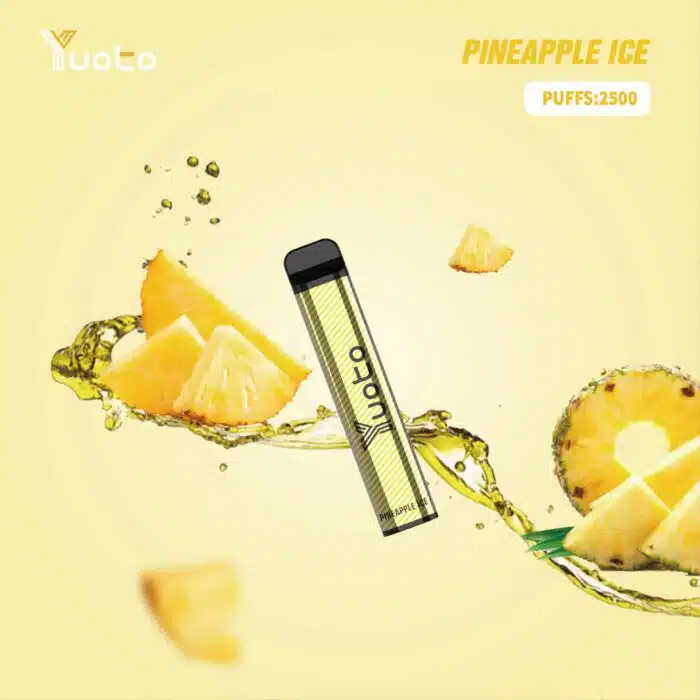 yuoto xxl disposable vape 2500puffs pineapple ice 01 Best Vape Store UAE Online | Dxb Vape Club Online Yuoto XXL Disposable Vape 2500 Puffs - AED 25