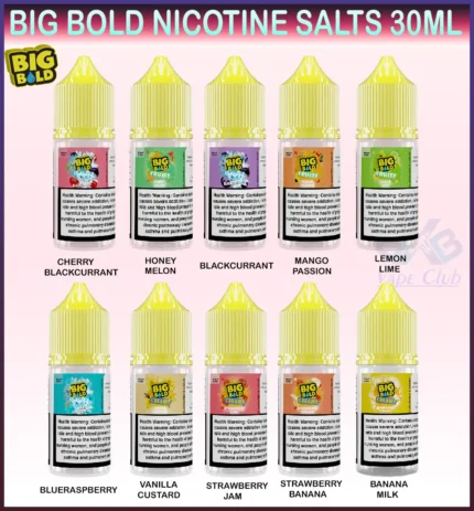 Big Bold Salt Nic 30ML