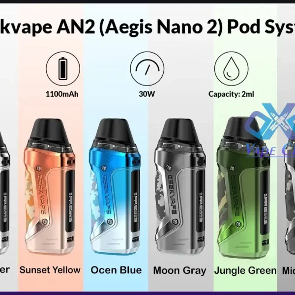 GeekVape Aegis Nano 2 Vape Kit 1100mah