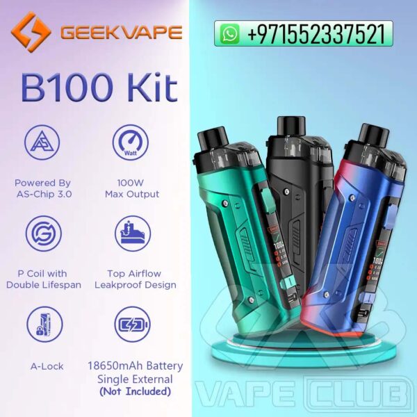 Geekvape b100 Pod Mod Vape kit (Aegis Boost Pro 2)
